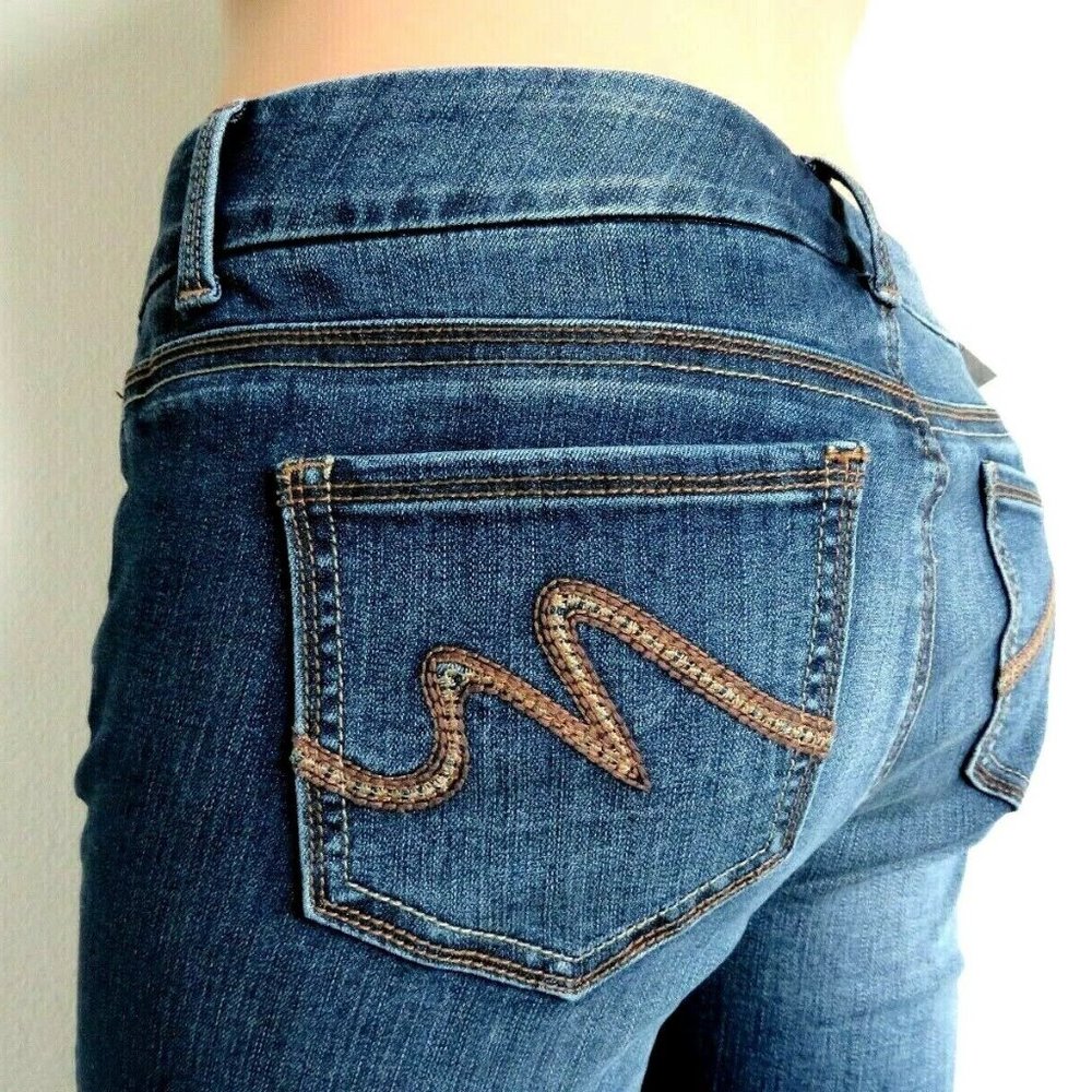 Melissa McCarthy Jeans Slim Boot Plus Size 16 NWT inseam 31” super stretchy